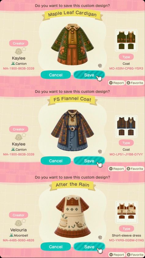 Aesthetic Acnh Outfit, Acnh Gardener Outfit, Acnh Custom Design Qr Codes, Animal Crossing Dress Codes Cottagecore, Animal Crossing Alternative Clothes, Codes Acnh Clothes, Acnh Seasonal Items, Acnh Dnd Designs, Acnh Dark Academia Codes Clothes