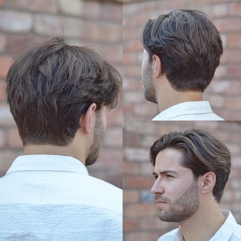 Mens Haircuts Straight Hair, Mens Haircuts Medium, Trendy Mens Haircuts, Guy Haircuts Long, Mens Hairstyles Medium, Mens Hairstyles Thick Hair, Wavy Hair Men, Medium Length Hair Men, Men Haircut Styles