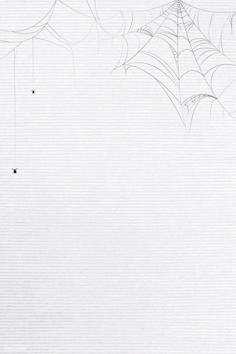 Spider web white background template vector | free image by rawpixel.com / Aew #template #vector White Halloween Background, Spider Background, White Background Template, Scary Backgrounds, Candle Pattern, Halloween Frames, Halloween Vector, Background Template, Laboratory Science