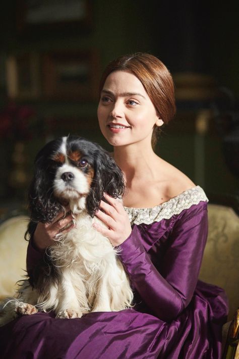 Victoria and Dash. Victoria Masterpiece, Victoria Pbs, Victoria Jenna Coleman, Victoria Tv Show, Aggressive Dog Breeds, Victoria 2016, Victoria Itv, Charlene Von Monaco, Victoria Series