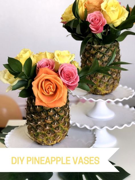 5 easy DIY moana party ideas (with tons of luau and pineapple party ideas) Moana Party Ideas, Moana Birthday Party Theme, Pineapple Birthday Party, Hawaiian Baby Showers, Moana Themed Party, Luau Baby Showers, Tropical Birthday Party, Pineapple Birthday, Idee Babyshower