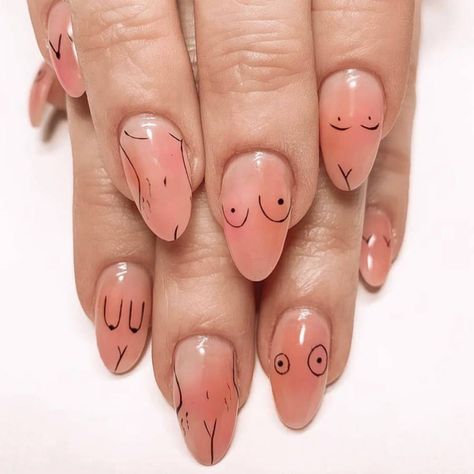 Picasso Nails, Metallic Tattoo, Sarah Nicole, Chic Manicure, Gel French Manicure, Light Pink Nails, Her Nails, Rainbow Nails, Hot Nails