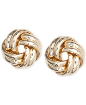 ANNE KLEIN KNOT STUD EARRINGS. #anneklein # Sailors Knot, Jewelry Earrings Gold, Knot Button, Sailor Knot, Nautical Earrings, Sailor Knots, Knot Stud Earrings, Knot Studs, Nautical Jewelry