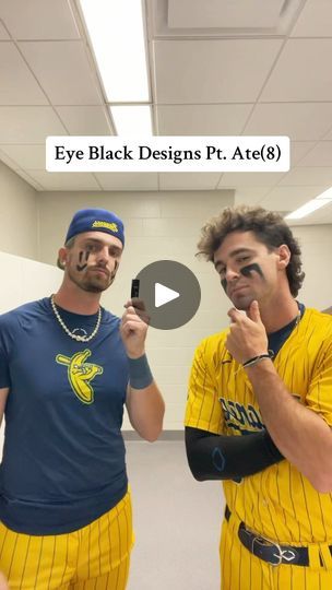 326K views · 23K reactions | Eye Black Designs That Ate 

•

•

#makeup #makeuptutorial #makeupideas #makeupartist #baseball #eyeblack #baseballlife #summer #summerball | Ryan Cox | theglovemagician · Original audio Eyeblack Designs Baseball, Baseball Eye Black Ideas, Eyeblack Designs, Baseball Eye Black Designs, Eye Black Ideas Sports, Eye Black Ideas, Baseball Makeup, Eye Black Baseball, Eyeblack Ideas