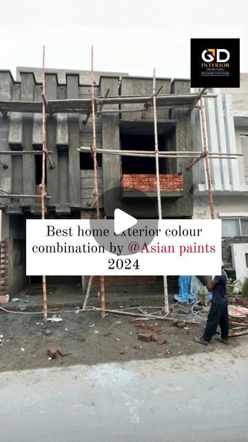 Exterior Building Color Combination, Asian Paints Exterior Color Combination, Home Exterior Colors Combinations, Best House Colors Exterior, House Outside Colour Combination, Exterior Paint Combinations, Best Exterior House Paint, Exterior Paint Color Combinations, Outside House Colors