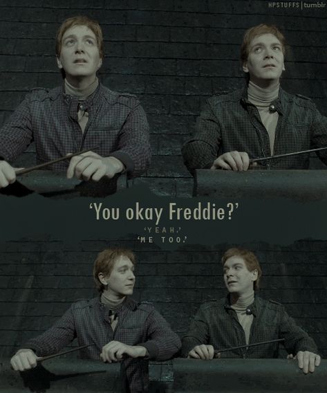 Fred And George, Harry Potter Feels, Yer A Wizard Harry, Fred And George Weasley, Weasley Twins, Fred Weasley, George Weasley, Movies And Series, Harry Potter Love