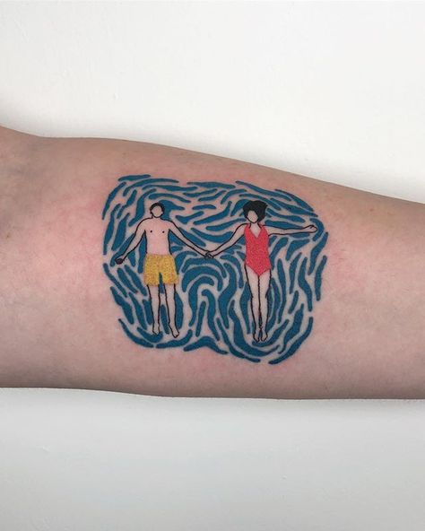 Float Tattoo, Fingerprint Tattoos, Portland Tattoo, Sketchy Tattoo, Slayer Tattoo, Sea Tattoo, Water Tattoo, Bear Tattoos, Instagram Tattoo