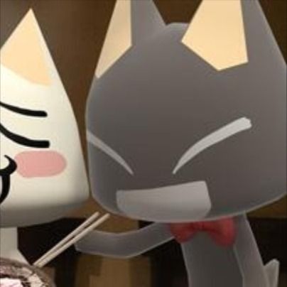 Matching pfp･ ｡ﾟ★: *.✦ . Toro Inoue Matching, Toro And Kuro, Matching Cat Pfp Friends, Cool Pfps For Discord, White And Black Cat, Toro Inoue, Y2k Background, Duos Icons, Hello Kitty Iphone Wallpaper