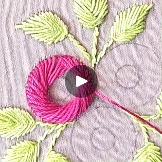 3d Embroidery Designs, Flower Hand Embroidery, Embroidery Stitches Tutorial, Hand Embroidery Projects, 3d Embroidery, Hand Embroidery Design Patterns, Hand Embroidery Art, Hand Embroidery Design, Design Patterns