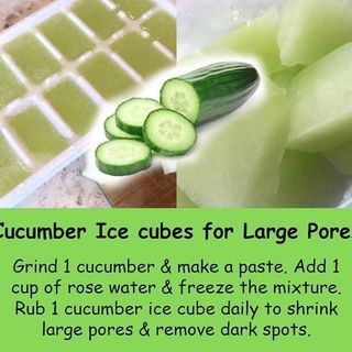 Cucumber Ice Cubes, Rice Scrub, Cucumber For Skin, Potato Face, Diy Turmeric Face Mask, Cucumber Benefits, Cucumber For Face, Skin Care Routine Order, Natural Skin Care Remedies