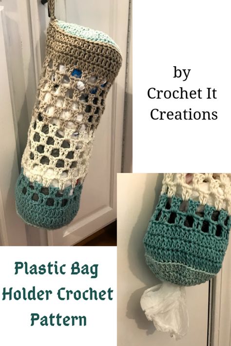 Plastic Bag Holder Crochet Pattern – Crochet it Creations Crochet Bag Storage, Crochet Yarn Holder Pattern, Free Crochet Bag Holder Pattern, Free Crochet Apron Pattern, Crochet Grocery Bag Holder Pattern Free, Crochet Shopping Bag Holder, Crochet Bag Holder Free Pattern, Crochet Trash Bag Holder Pattern, Bag Saver Crochet Pattern