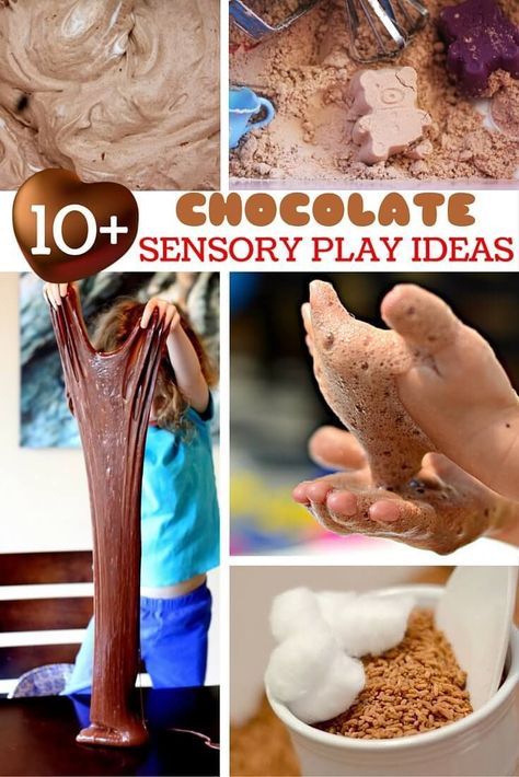 Chocolate Play Dough, Easter Camping, Chocolate Activities, Play Dough Invitation, Chocolate Slime, Play Ideas For Kids, The Chocolate Touch, Recipes Kids Can Make, Study At Home