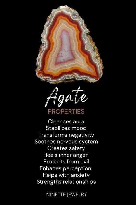 Red Agate Crystal Meaning, Agate Crystal Properties, Crystals Properties, Agate Properties, Agate Meaning, Rock Hunting, Happy Stones, Geology Rocks, Healing Frequencies