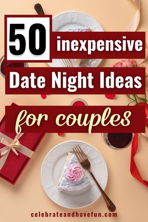 You can have a date night without spending a lot of money. I have included over 50 Inexpensive Date Night Ideas for Couples for Valentine's Day or Anniversary in this post. Click through to check them out! Valentine Day Ideas For Husband, Valentine Dates Ideas, Valentine’s Day Couple Ideas, Date Night Envelope Ideas, Valentine's Day Date Ideas, Valentine’s Date Ideas, Romantic Valentines Day Ideas For Him, Couple Valentines Ideas, Inexpensive Date Night Ideas