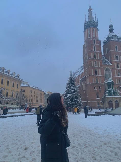 Krakow Poland Christmas, Krakow Poland Aesthetic, Cracow Aesthetic, Krakow Aesthetic, University Moodboard, Krakow Christmas, Polska Aesthetic, Krakow Christmas Market, Poland Aesthetics