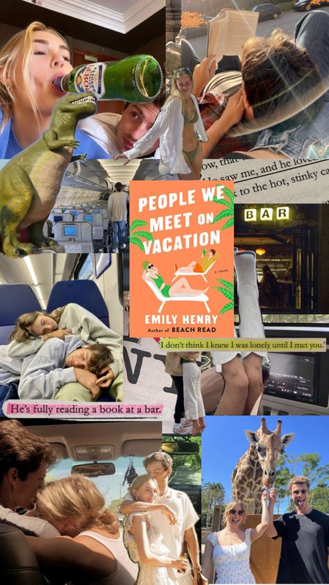 People We Meet On Vacation - Emily Henry #vacation #books #reading #romance People We Meet On Vacation Fanart, People We Met On Vacation, You And Me On Vacation, People We Meet On Vacation Aesthetic, People We Meet On Vacation Emily Henry Aesthetic, The People We Meet On Vacation, Best Love Books, Never Vacation With Your Ex Book, People We Meet On Vacation Book Cover