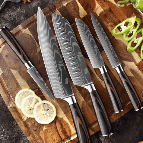 Sill Recept, Butcher Knife Set, Fillet Steak, Japanese Kitchen Knives, Kitchen Knife Set, Cleaver Knife, Japanese Chef, Butcher Knife, Chef Knife Set