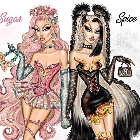 Drag Hair, Costume Design Sketch, Twins Fashion, Hayden Williams, Baddie Outfits Ideas, Fashion Design Collection, Fashion Sketches Dresses, Sketches Dresses, 90s Fashion Outfits