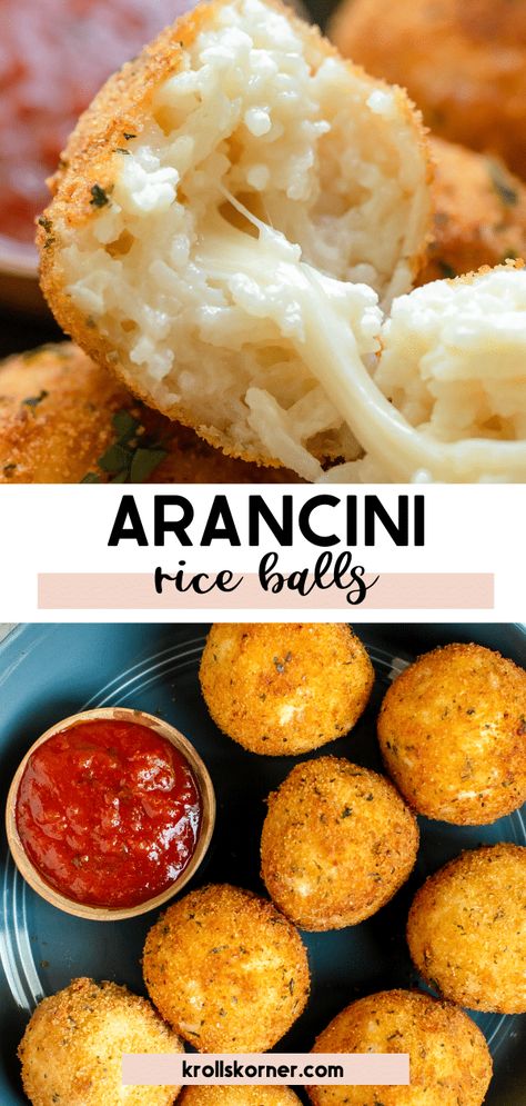 Best Arancini Balls Recipes, Rice Ball Appetizers, Rice Bites Appetizers, Basmati Rice Balls, Recipes Using Basmati Rice, Pan Fried Rice Balls, Homemade Rice Balls, Nonna Pia Rice Balls, Rice Party Dishes