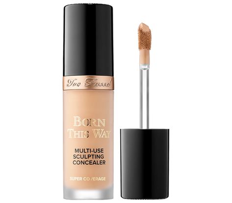 Check out this product at Sephora.com - Too Faced Born This Way Super Coverage Multi-Use Concealer - Cloud Preppy Wishlist, Christmas Wishlist Ideas, Born This Way Concealer, Essence Makeup, Glitter Shadow, Makeup Things, Sephora Favorites, Natural Skin Tone, Wishlist Ideas