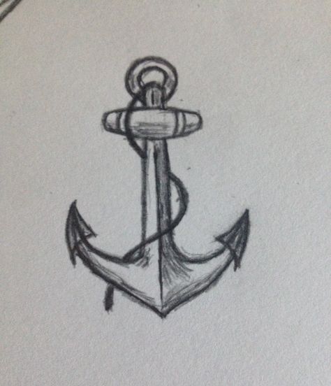 Anchor Anchor Sketch, Pencil Sketches, Deathly Hallows Tattoo, Pencil Sketch, Triangle Tattoo, Art Inspo, Sketch, Pencil, Tattoos