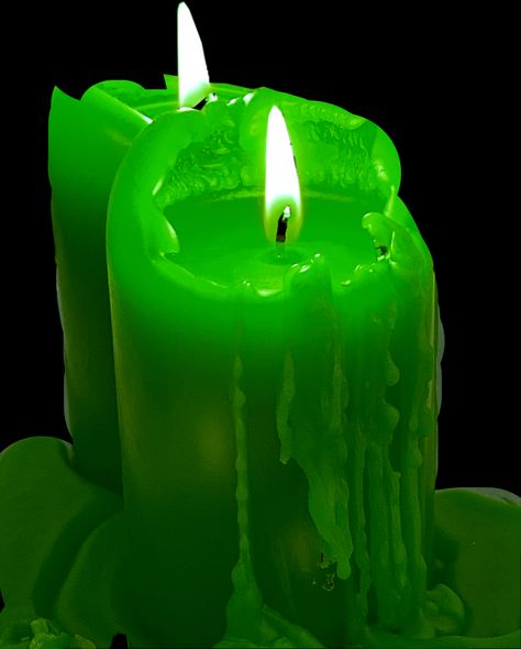 Green Candle Aesthetic, Green Halloween Aesthetic, Green Halloween, Lime Color, Dark Green Aesthetic, Slytherin Aesthetic, Candle Aesthetic, Neon Aesthetic, Green Candle