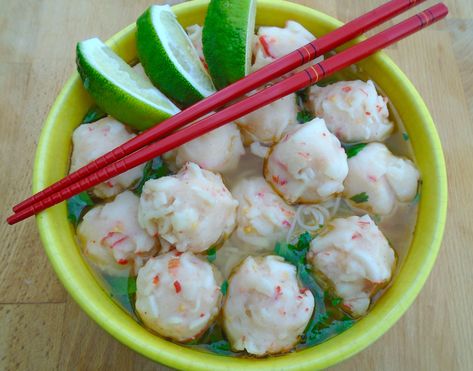 Lobster Balls, Bean Noodles, Cellophane Noodles, Noodles Soup, Fresh Lobster, Lobster Meat, Lobster Tails, Mung Bean, Balls Recipe