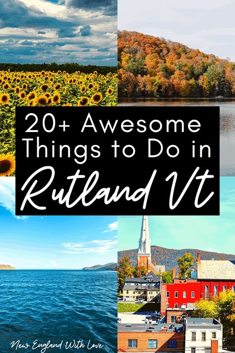 Vermont Road Trip, Things To Do In Vermont, Rutland Vermont, Vermont Travel, Killington Vermont, Vermont Vacation, Vermont Fall, Fall Road Trip, East Coast Travel