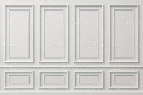 Classic wall of white wood panels. Design and technology White Wall Texture, Classic Wall Panel, Accent Wall Panels, White Wood Paneling, Light Green Walls, Black Brick Wall, Brick Wall Texture, Red Brick Wall, Dark Grey Walls