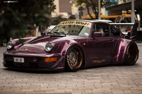 RWB Porsche 964 Car Motivation, Cayman Porsche, Rwb Porsche, Porsche 959, Rauh Welt, Wide Body Kits, Porsche Sports Car, Porsche Classic, Porsche 964