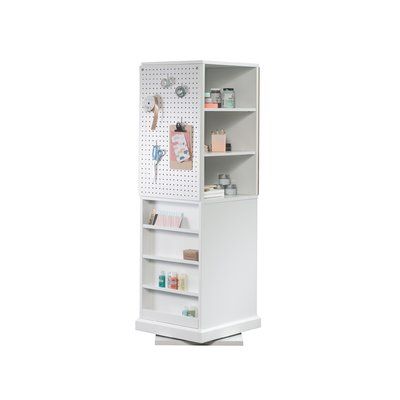 Project Tidy Bambi Craft Tower | Wayfair Craft Tower, Crafting Storage, Table With Wheels, Craft Supply Storage, Craft Cabinet, Craft Room Design, Sewing Furniture, Storage Towers, Craft Room Storage