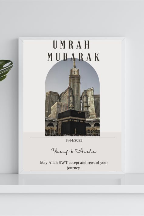 https://portal.pathtoarabic.com/member/aff/go/labeeqahadams Umrah Mubarak, Islamic Poster, Hajj And Umrah, Ads Creative Advertising Ideas, Islamic Art Canvas, Advertising Ideas, Calligraphy Wall Art, Safe Journey, Islamic Paintings