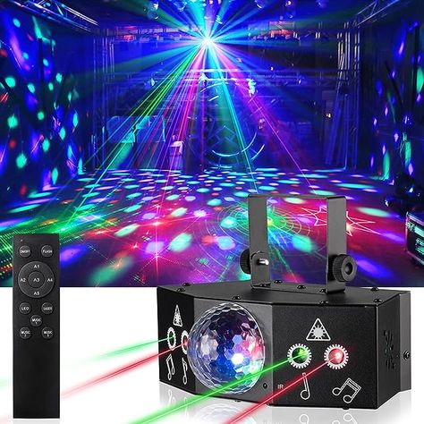 Support DMX512 and Sound Activated, BUCLHOZ LED Stage Strobe Lighting for Parties Indoor Dance Floor Birthday Rave Bar Karaoke KTV Xmas Christmas Wedding Show Club Party Disco Ball, Disco Ball Light, Led Party Lights, Led Stage, Dj Disco, Dj Party, Disco Lights, Dj Lighting, Strobe Lights