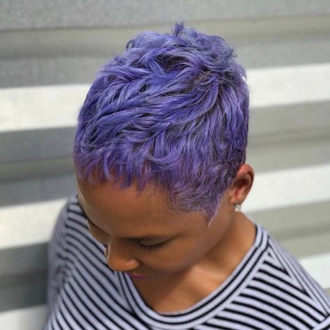 Purple Pixie Cut, Black Hair Short Cuts, Purple Pixie, Orange Furniture, Side Chick, Tumblr Hipster, Mohawks, Hair Strands, Short Sassy Hair