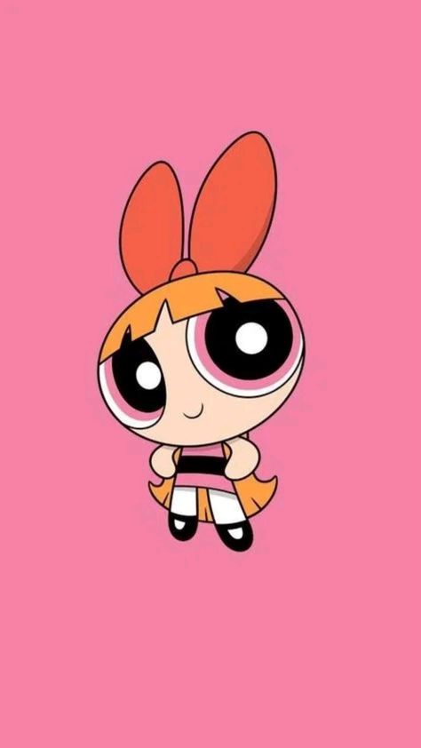 How To Draw Blossom Powerpuff, Blossom Drawing Powerpuff, Power Girl Cartoon, Blossom Wallpaper Powerpuff, Power Puff Blossom, Power Puff Girls Wallpaper, Power Puff Girls Blossom, Powerpuff Blossom, Blossom Powerpuff