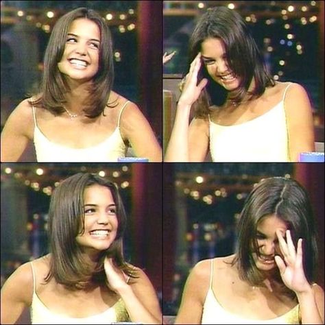 Joey Potter Hairstyles, Katie Holmes First Daughter, Katie Holmes 2000s, Katie Holmes 90s, Joey And Dawson, Katie Holmes Hair, Joey Dawson's Creek, 90s Lookbook, 90s Pretty