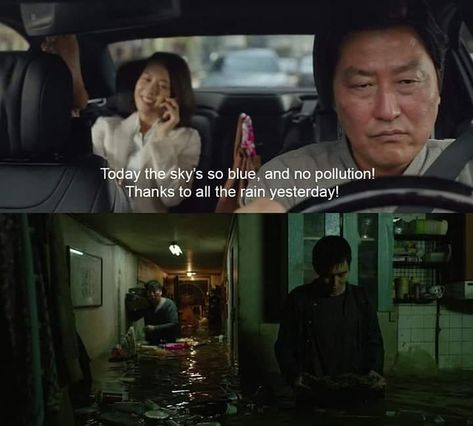 Parasite (2019) #parasite #tasteofmovies Fictional Characters Quotes, Parasite Movie, Parasite 2019, Rain Quotes, In Smile, City Of Lights, Great Movies To Watch, Movie Shots, Art Journal Therapy