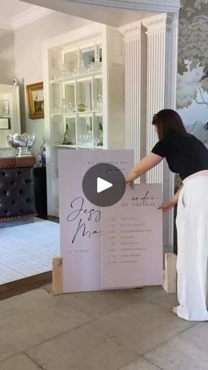 1.8K views · 174 reactions | Set the scene of your wedding & wow your guests with this beautiful standing welcome signage 🤩

Created for a stunning shoot at @hatfieldplace, the brief was a luxury feel, nude colour palette with a touch of elegance. The entire set up was incredible and came together beautifully.

Stationery & Signage: @florencepaperie_ (me, obvs)
Planning & Styling: @natalie_louiseperryweddings @louiseperryweddings @amy_louiseperryweddings 
Florist: @littletinshedflowers 
Photography: @juliaandyou 
Venue: @hatfieldplace 
Tableware: @cmahire 

And in honour of @bridgertonnetflix season 3 returning to Netflix today (I’m a huge fan) I had to use this sound 🙈

#weddingsignage #weddingsign #weddingstationer #kentweddings #kentweddingsupplier #weddingstationerydesign #weddingsta Nude Colour Palette, Nude Color Palette, Welcome Signage, Nude Colour, Wedding List, Wedding Stationery Design, Outdoor Wedding Reception, Wedding Signage, Nude Color