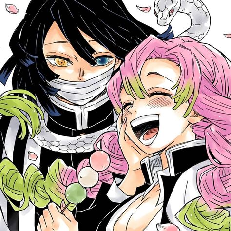 daily mitsuri 🍡 on Twitter: "so beautiful 🥺… " Obanai And Mitsuri, Mitsuri And Obanai, Mitsuri X Iguro, Kny Ships, Demon Slayer Ships, Kanroji Mitsuri, Demon Slayer Kimetsu No Yaiba, Kimetsu No Yaiba, Demon Slayer