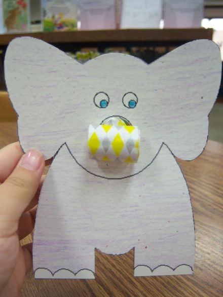 Elephant Craft, Writing Activities For Preschoolers, Zoo Animal Crafts, Party Blowers, Elephant Crafts, Headband Crafts, Puppet Crafts, Summer Crafts For Kids, Animal Crafts For Kids