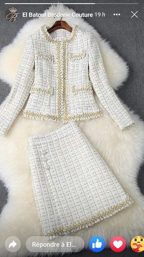 Chanel Look Style, Chanel Style Jacket, Moda Chanel, Mode Chanel, Chanel Dress, Chanel 2, 가을 패션, Coco Chanel, Fashion Classy