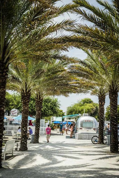 Beach Town Shops, Carillon Beach Florida, Seaside Florida Aesthetic, Best Seller Books, Florida 30a, Best Beach In Florida, 30a Florida, Travel Florida, Seaside Fl