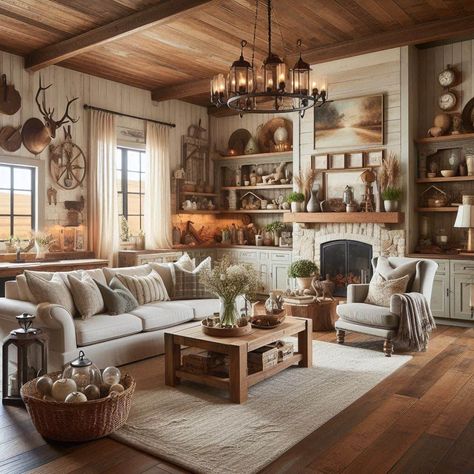 Rustic Farmhouse Living Room Rustic Living Room Grey Couch, Vintage Farmhouse Style Living Room, Victorian Farmhouse Decor Living Room, Rustic Living Room Decor Farmhouse Style, Old Farmhouse Decor Living Room, Southern Farmhouse Living Room, Farmhouse Aesthetic Living Room, Rustic Farmhouse Living Room Decor Farm Houses Country Style, Rustic Farmhouse Family Room