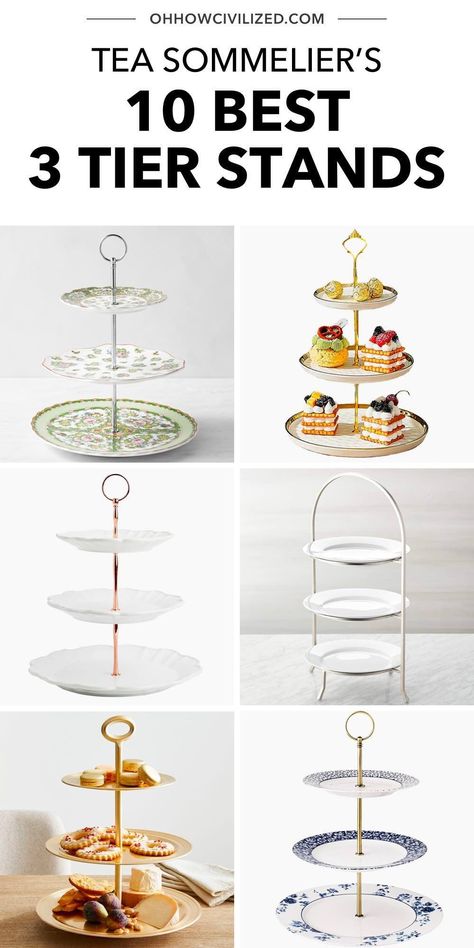 Nothing says afternoon tea like a 3 tiered stand. Here are my tips and picks of the best 3 tier trays in a range of prices. #3tieredstand #afternoontea #teatray #hightea #teaparty Tea Sandwich Display, Tiered Tea Tray, Tea Service Display, Afternoon Tea Tray, Afternoon Tea Set Up, Tea Tray Display, 3 Tier Stand Decor, Afternoon Tea Table Setting, Afternoon Tea Stand