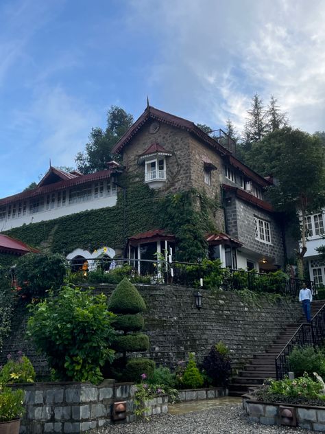 A beautiful palace turned resort for a great weekend getaway in Nainital! Nainital Aesthetic, Beautiful Palace, Nainital, Weekend Getaway, Weekend Getaways, House Exterior, Palace, Exterior, House Styles