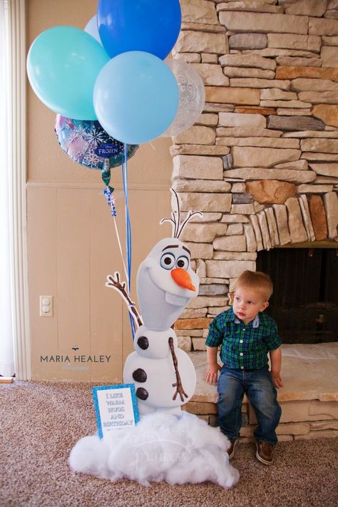 Olaf Birthday Party, Frozen 3rd Birthday, Olaf Party, Frozen Birthday Party Decorations, 4de Verjaardag, Olaf Birthday, Elsa Birthday Party, Frozen Decorations, Frozen Bday Party