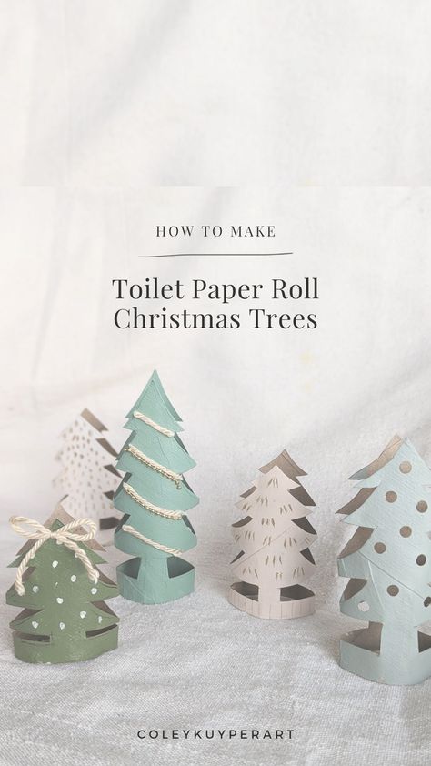 Christmas Crafts With Tissue Paper, Toilet Roll Xmas Craft, Crafts To Do With Paper Towel Rolls, Toilet Paper Tube Trees, Trees Out Of Toilet Paper Rolls, How To Use Toilet Paper Rolls Ideas, Christmas Trees Made From Toilet Paper Rolls, Easy Christmas Crafts Toilet Paper Rolls, Christmas Diy With Toilet Paper Rolls