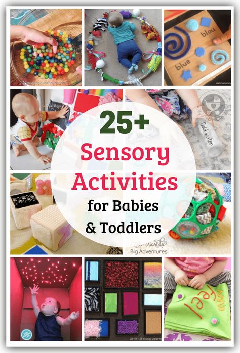 25+ Easy Sensory Activities for Babies and Toddlers 4 Easy Diy Sensory Activities, Diy Baby Sensory Toys, Sensory Activities For Babies 0-6, Easy Sensory Activities, Months Activities, Sensory Activities For Babies, Infant Sensory, Diy Sensory Toys, Baby Sensory Board