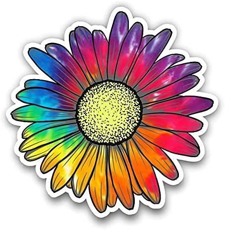 Tie Dye Sticker, Flower Rainbow, Vinyl Decoration, Newnan Ga, Projets Cricut, Tie Dye Rainbow, Rainbow Tie Dye, Rainbow Tie, Rainbow Stickers