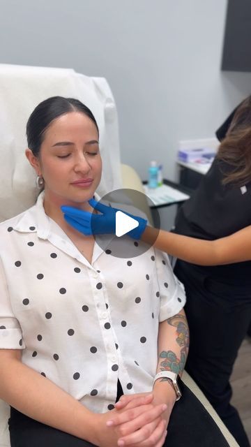 Ready for that snatched, sculpted look? 💉✨ Watch Dr. Moran work her magic with Kybella, the non-surgical solution for double chin reduction! 👏 The results? A more defined jawline and boosted confidence How To Fix Double Chin, Fix Double Chin, More Defined Jawline, Jawline Goals, Chin Lift, Chin Reduction, Double Chin Reduction, Defined Jawline, Skin Vitamins